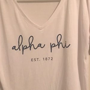 Alpha phi t shirt